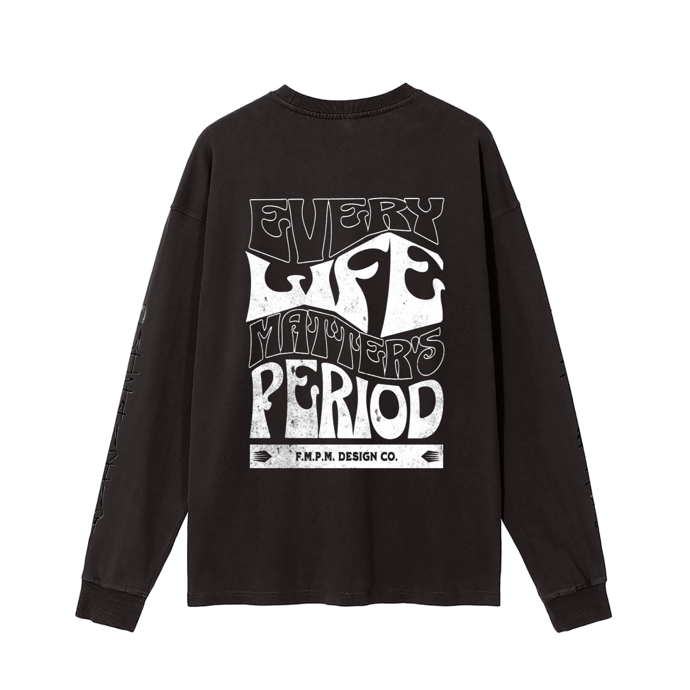 Vintage Washed Long Sleeve T-Shirt - Image 2