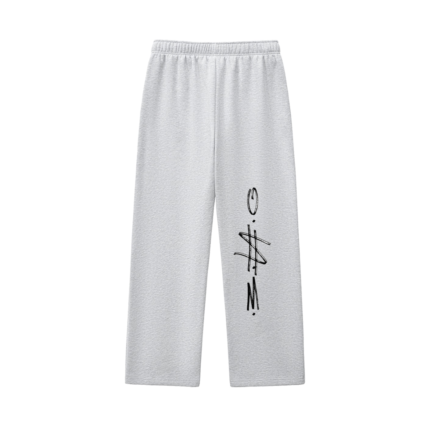 Contrast-Stitched Fleece Sweatpants - Image 4
