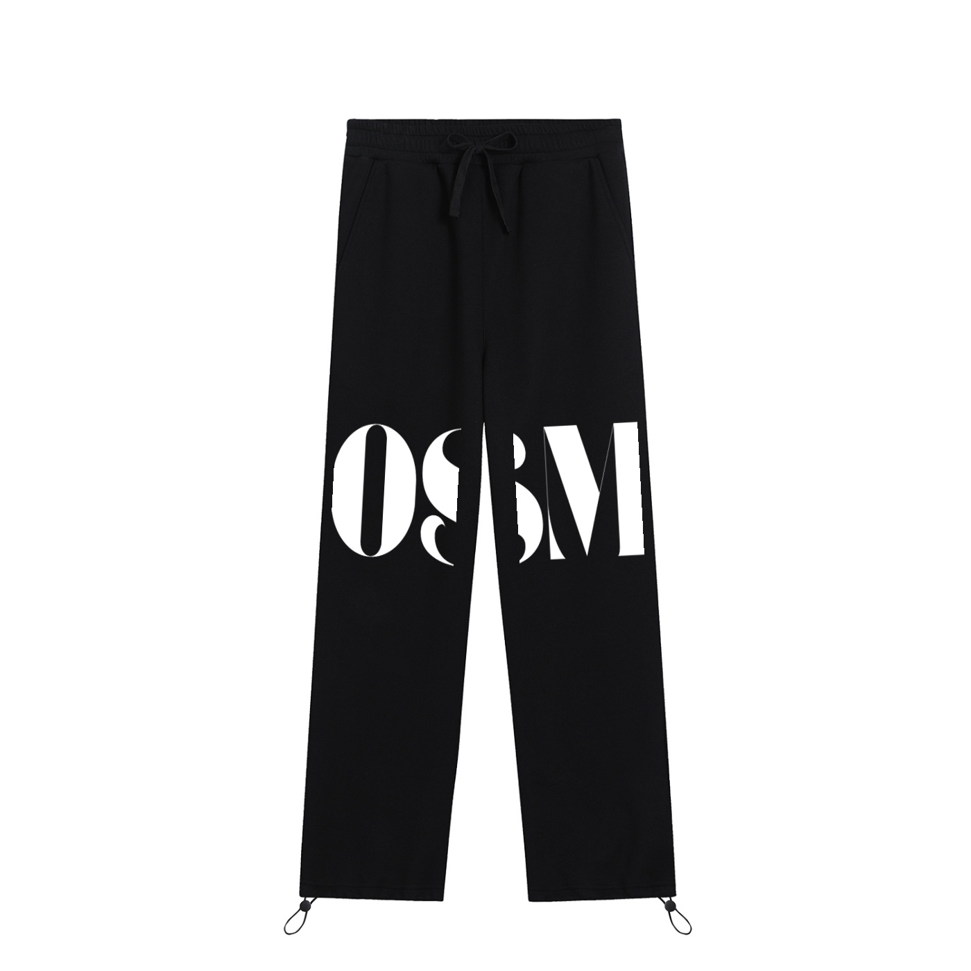 Essential Drawstring Straight-Leg Sweatpants