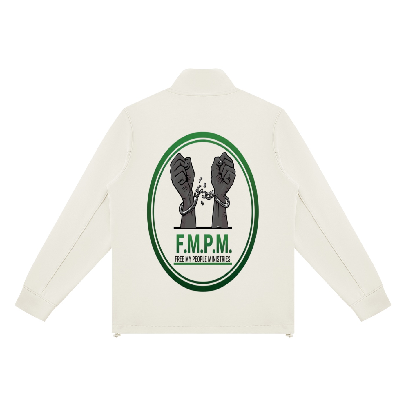 Unisex Stand Collar Jacket - Image 4