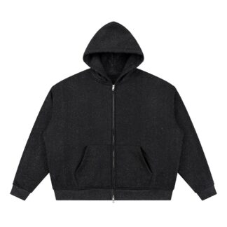 Unisex Sparkles Full Zip Boxy Hoodie