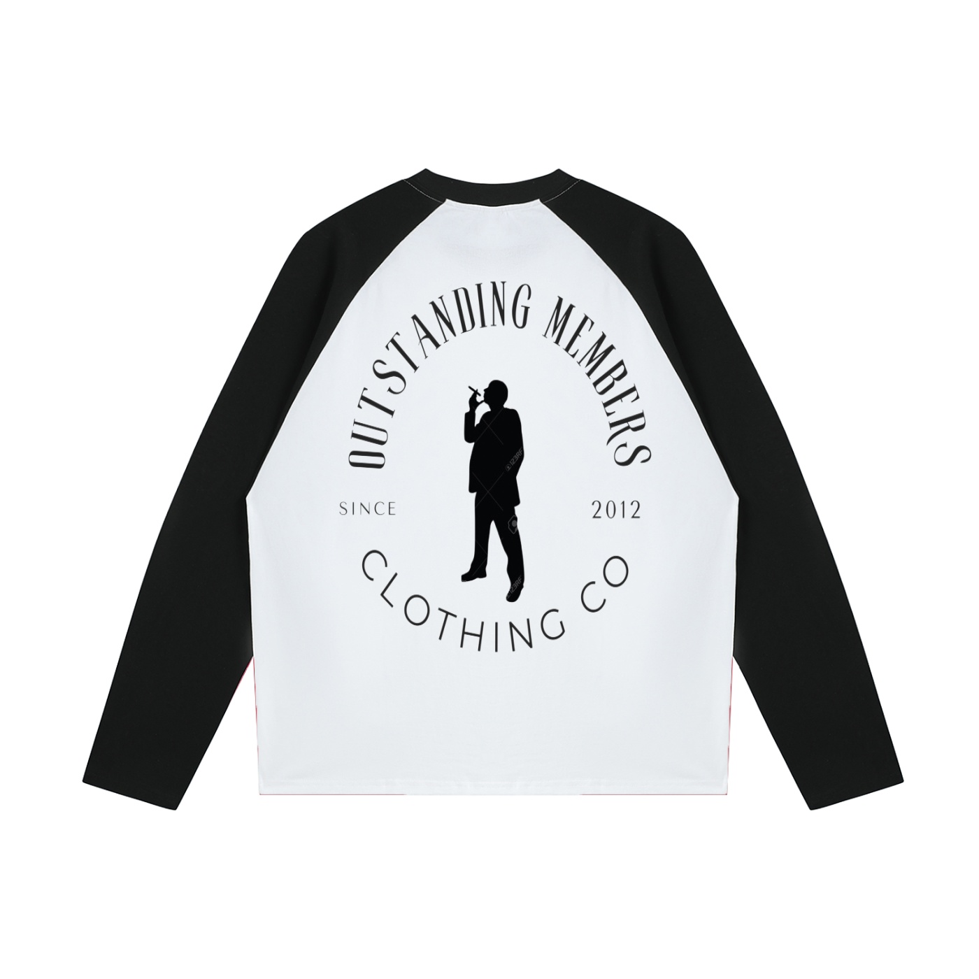 Color-Blocked Raglan Long-Sleeve T-Shirt - Image 2