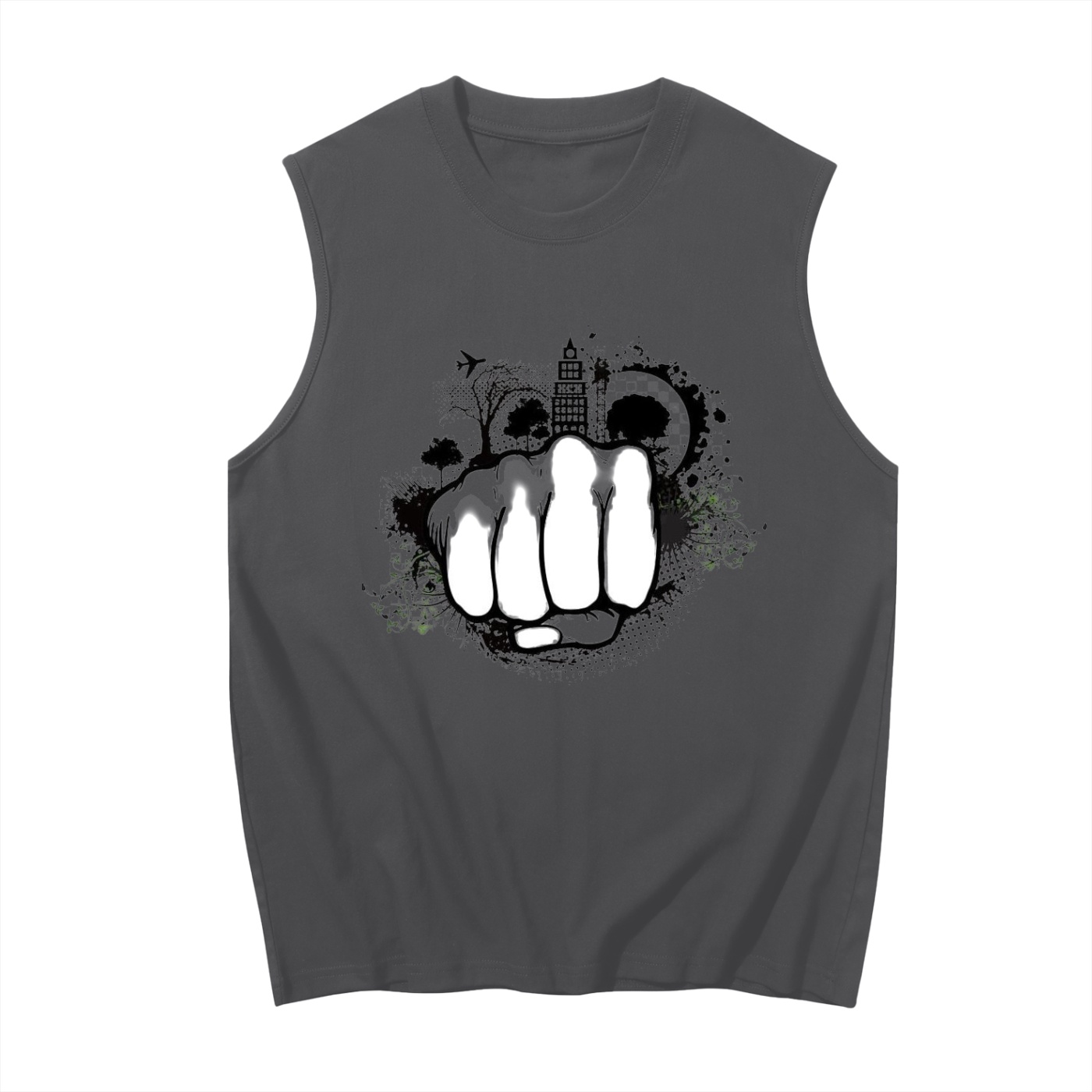 Men's Sleeveless Cotton Tank Top - Image 5