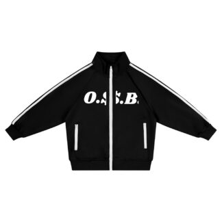 Kids’ Contrast Tape Coach Jacket