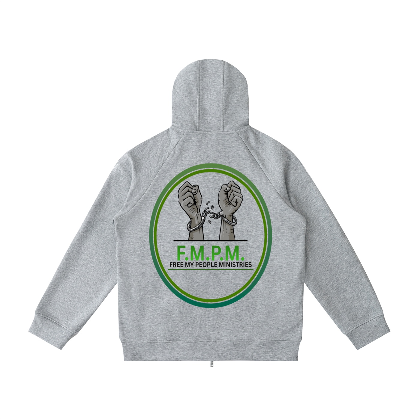 Heavyweight Raglan Sleeve Zip Hoodie - Image 10
