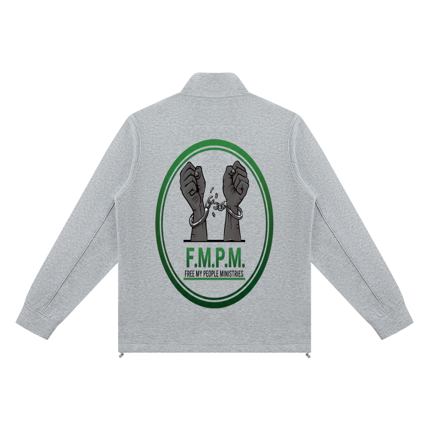 Unisex Stand Collar Jacket - Image 6