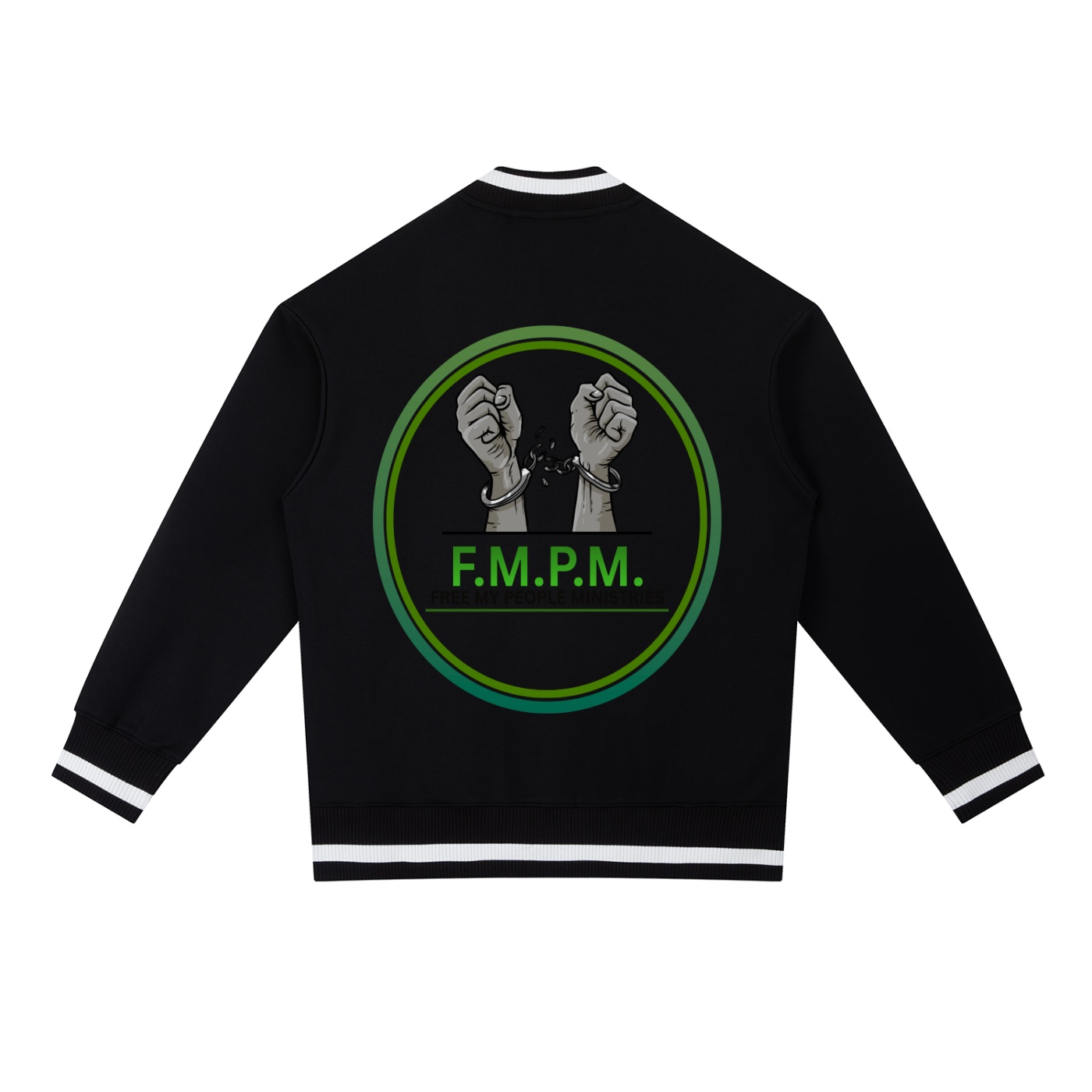 Contrast Piping Zip Bomber Jacket - Image 2