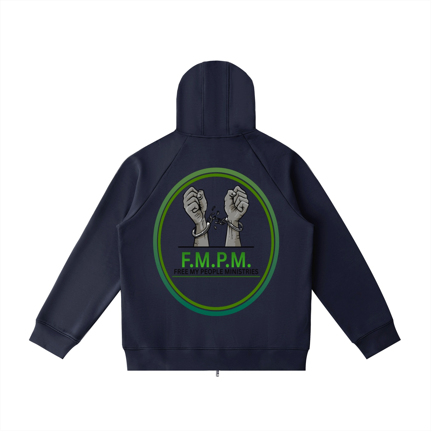 Heavyweight Raglan Sleeve Zip Hoodie - Image 12