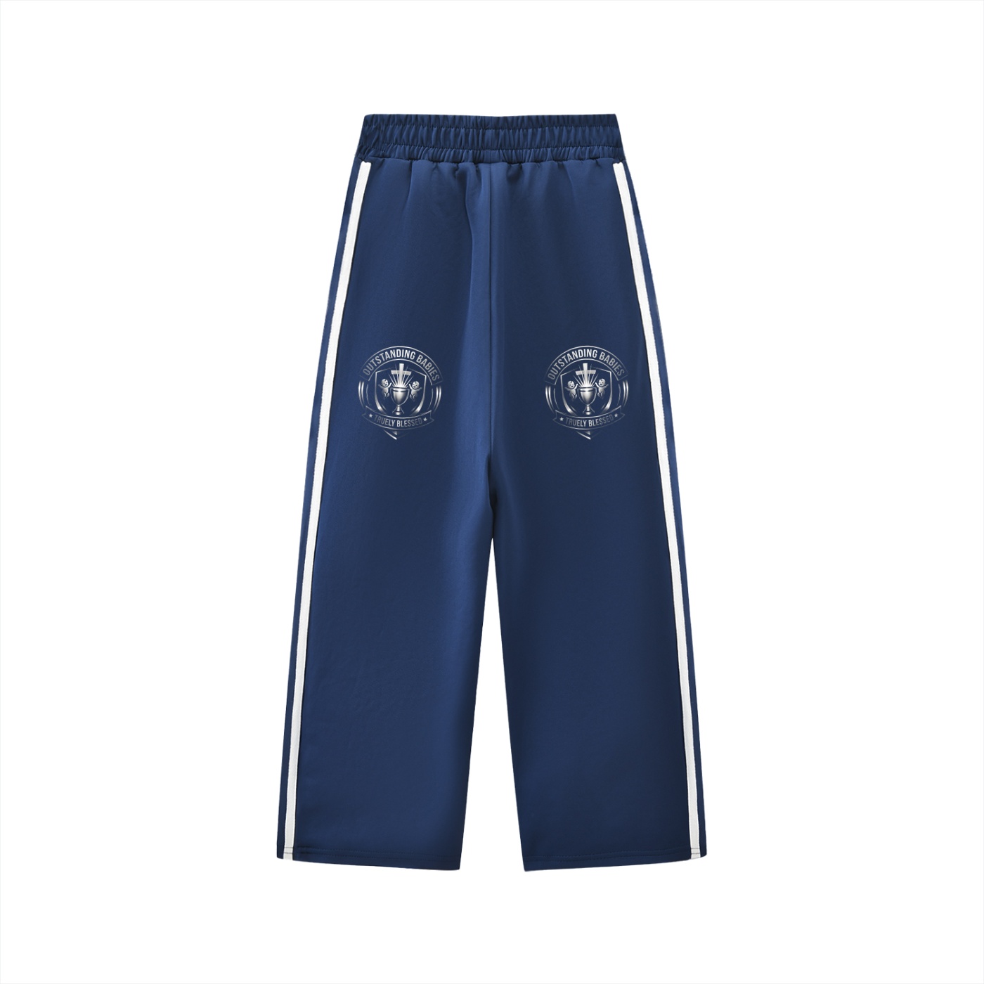 Kids’ Contrast Tape Sweatpants - Image 4