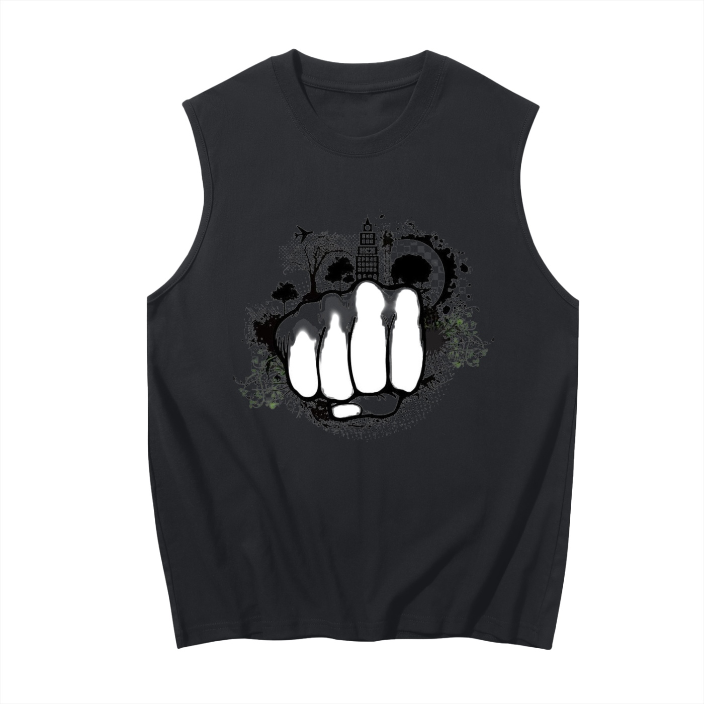 Men's Sleeveless Cotton Tank Top