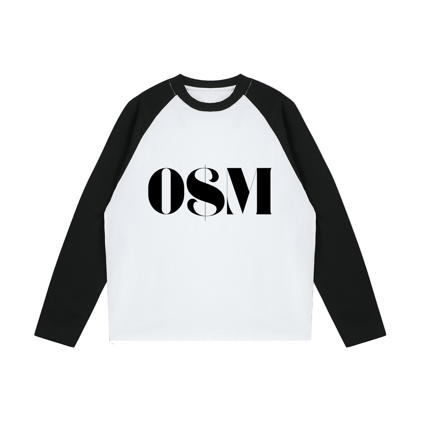 Color-Blocked Raglan Long-Sleeve T-Shirt