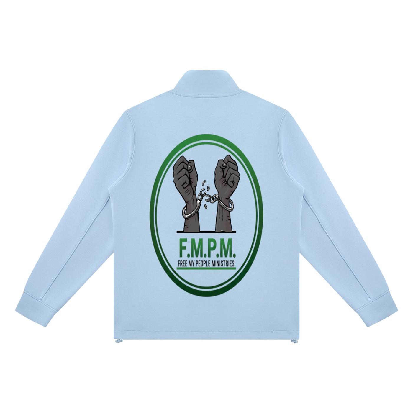 Unisex Stand Collar Jacket - Image 10