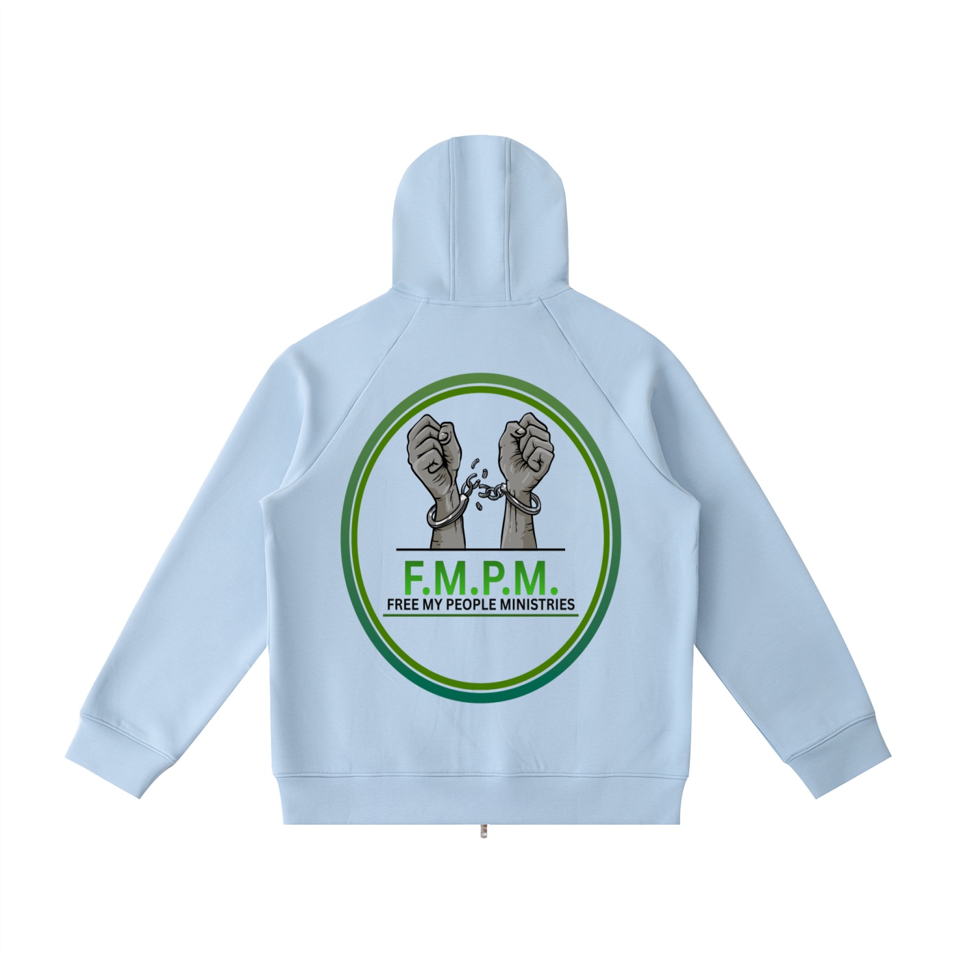 Heavyweight Raglan Sleeve Zip Hoodie - Image 6
