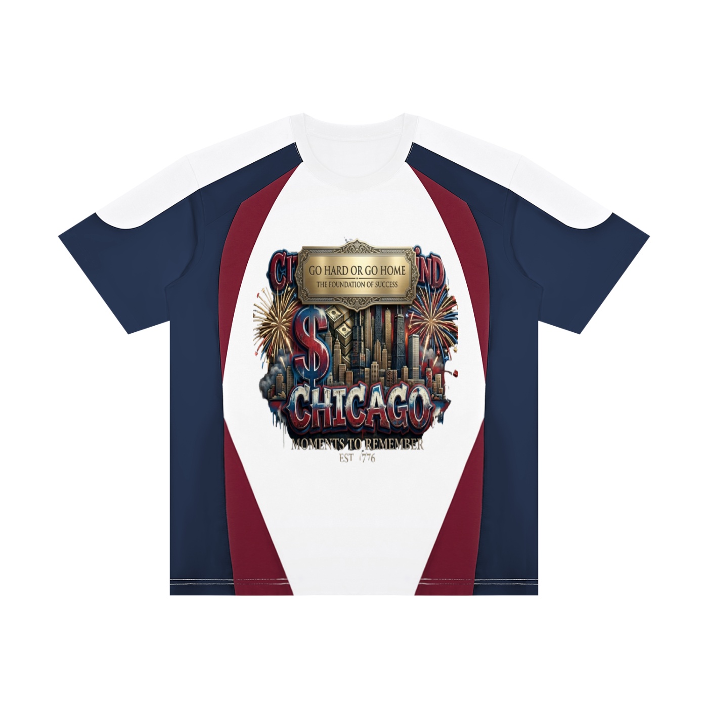 Unisex Raglan Color Block T-Shirt