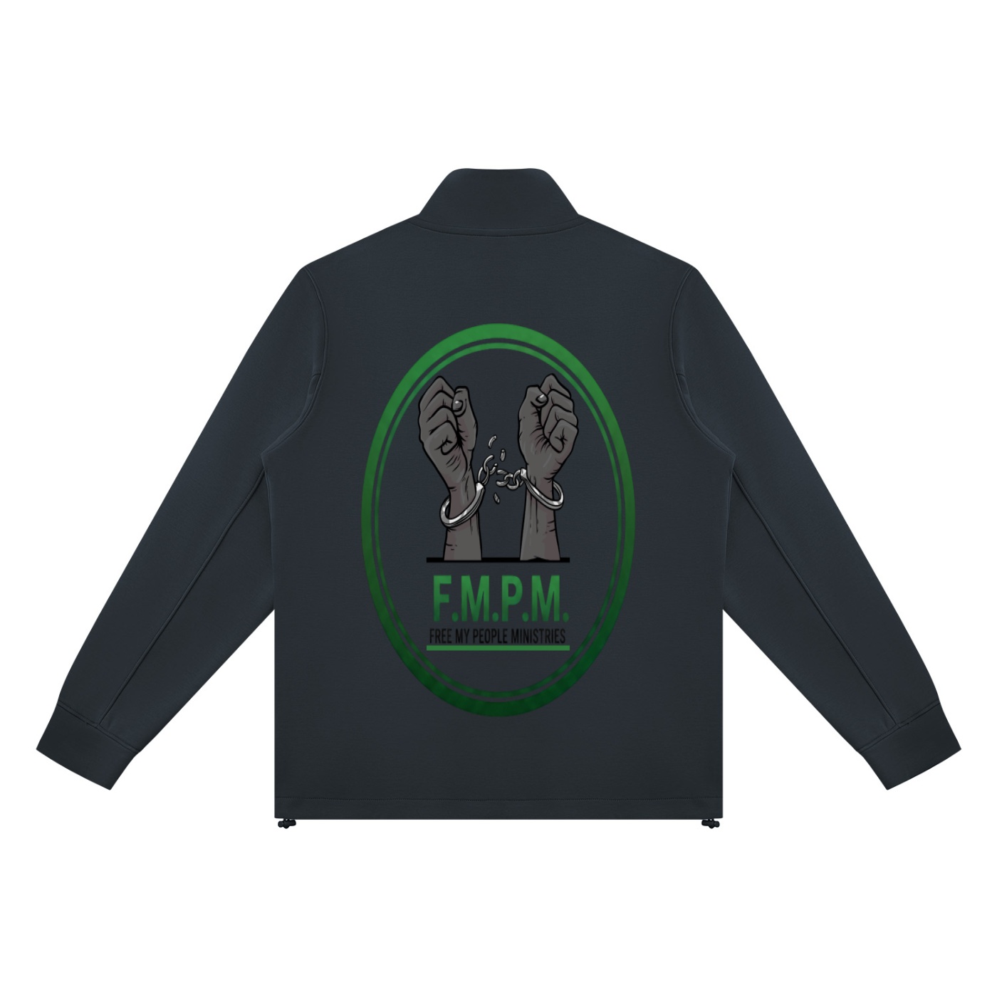 Unisex Stand Collar Jacket - Image 8